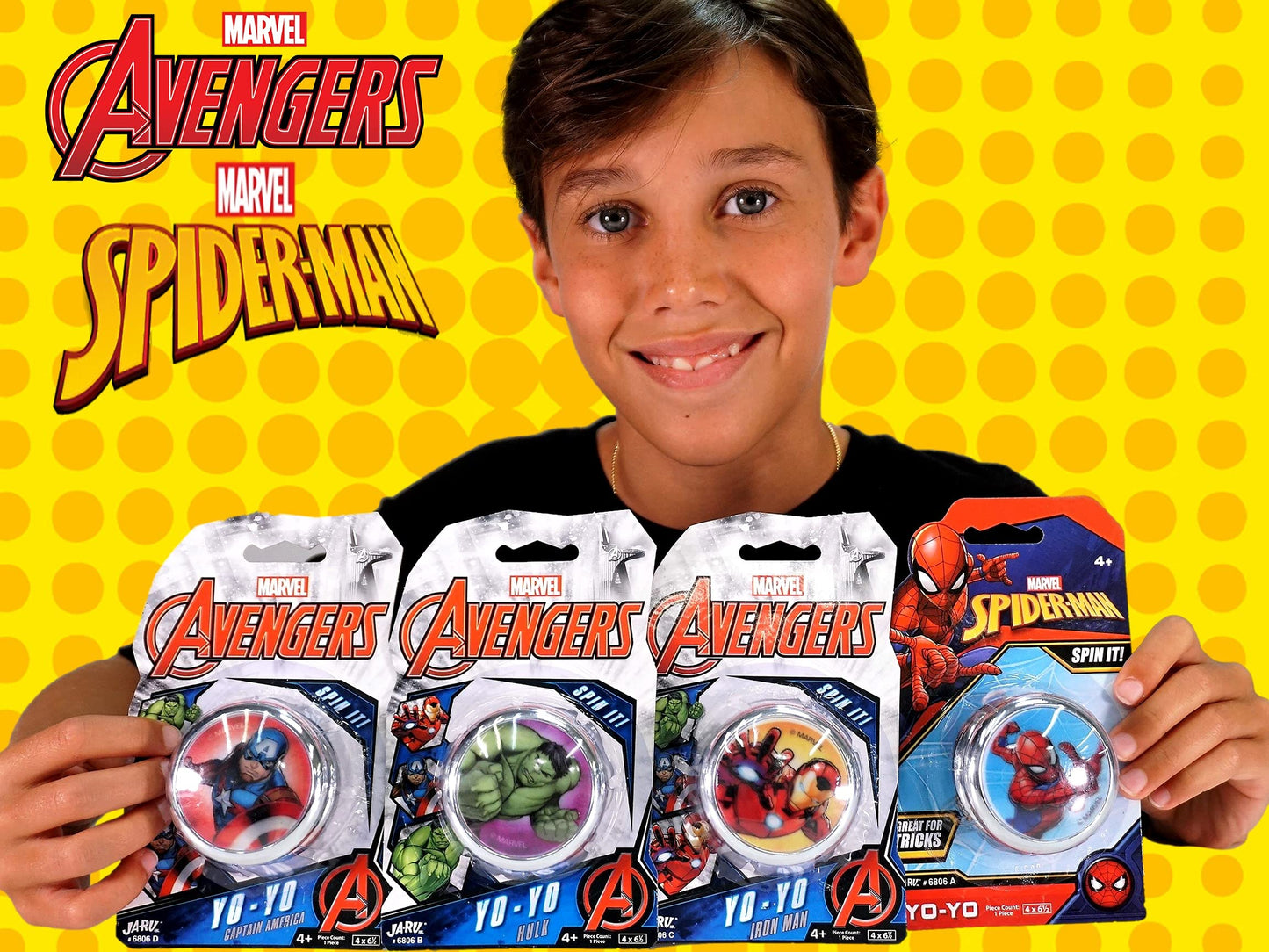 Hulk branded Marvel yo-yo for beginner tricks