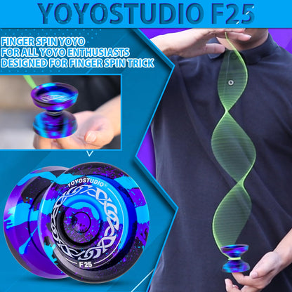 Yoyostudio F25 yoyo professional butterfly shape profile
