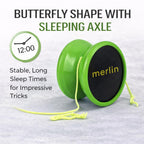 Close up of Yoyo King Merlin silicone response system