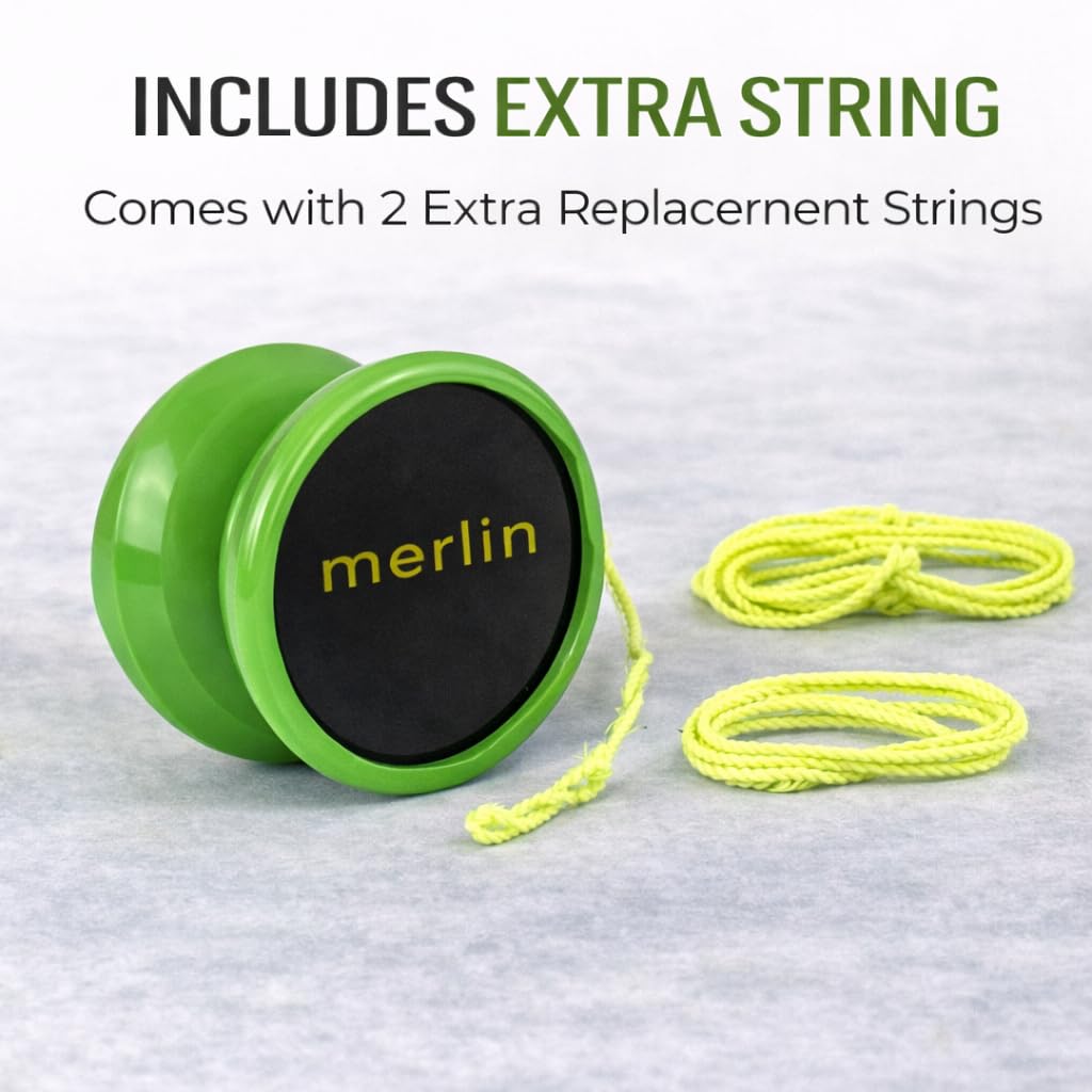 Professional Yoyo King Merlin yoyo angled view