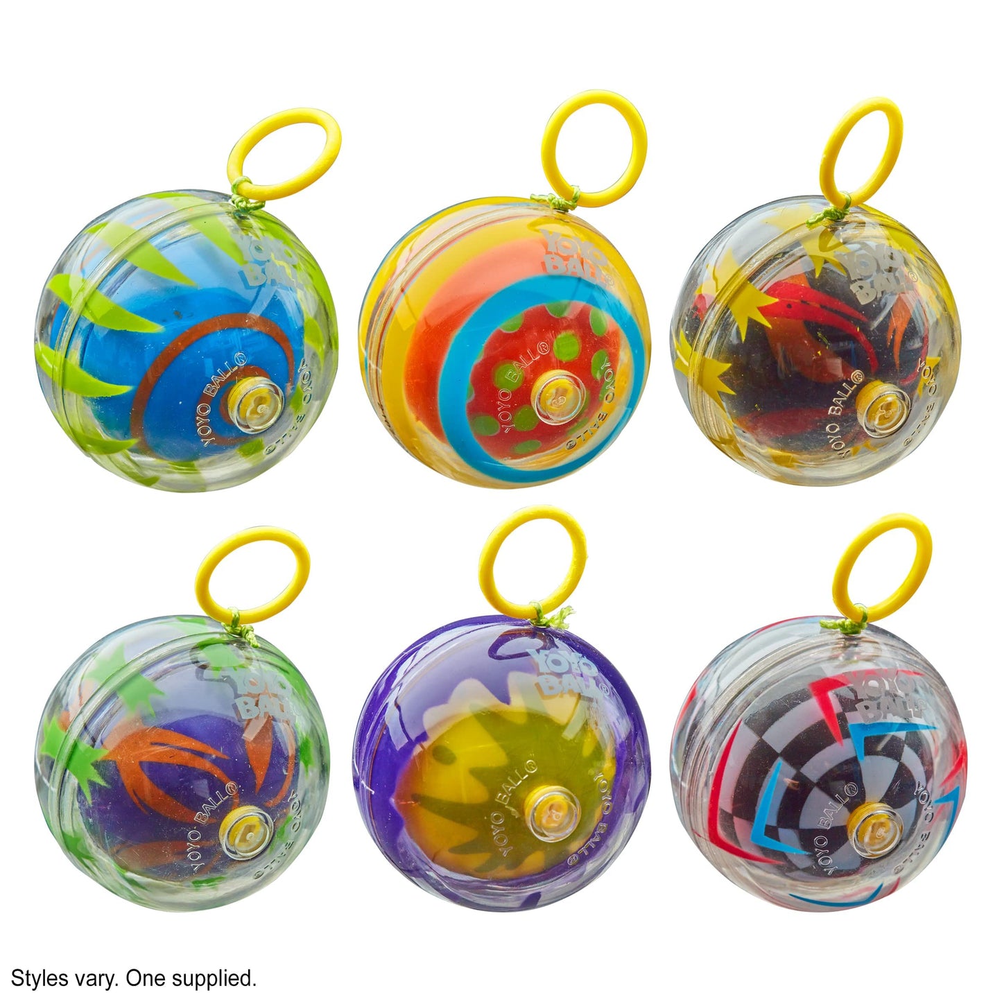 Child playing with Big Time Toys Yoyo Ball outdoor