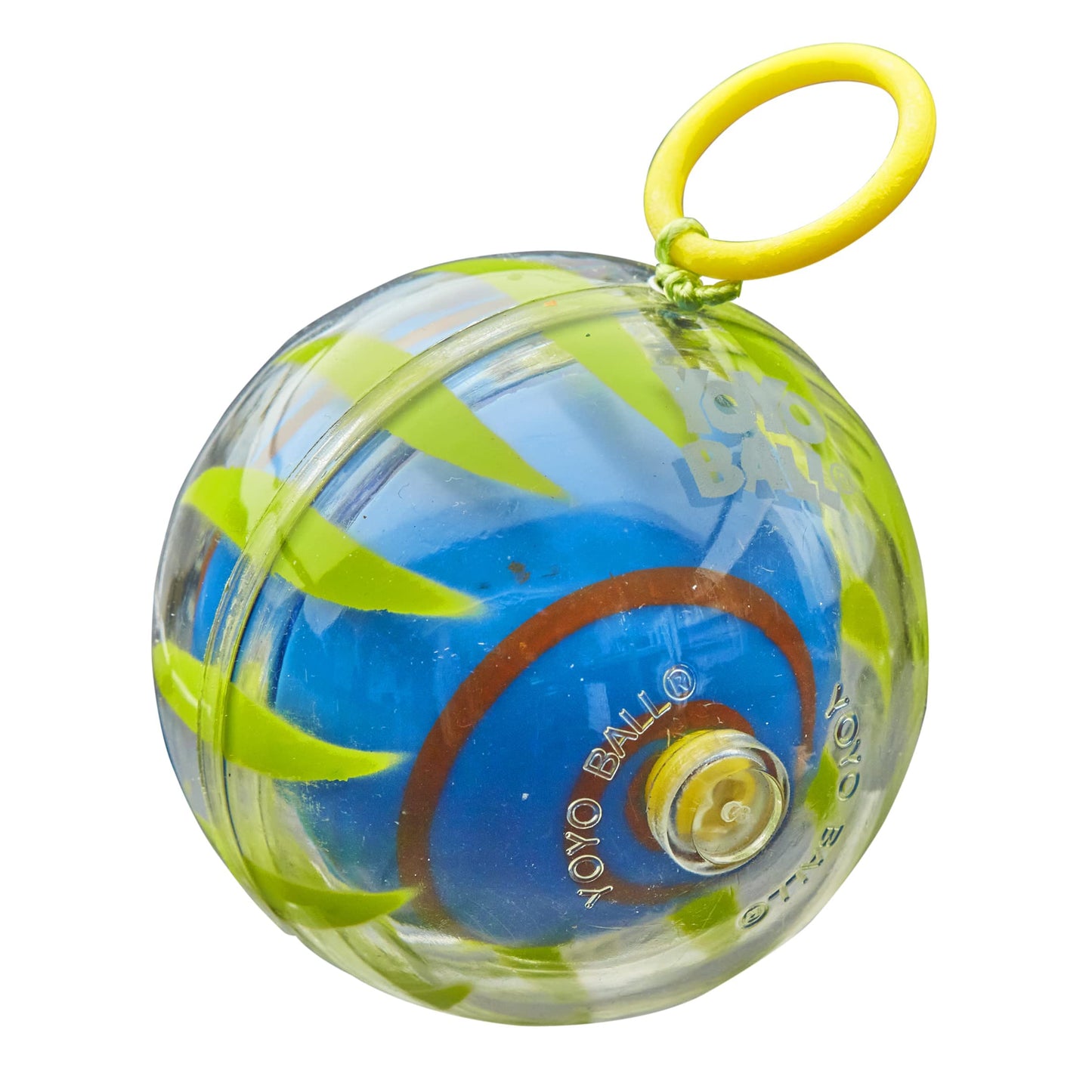 Big Time Toys Yoyo Ball held in hand demonstrating size