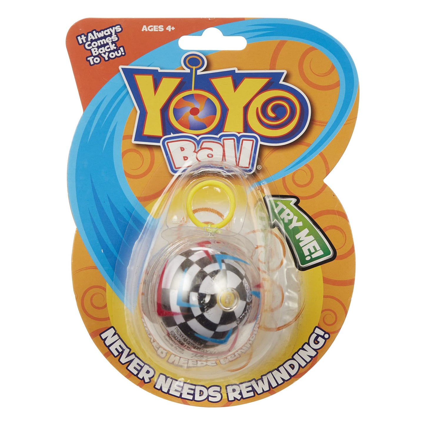 Big Time Toys Yoyo Ball packaging and product display