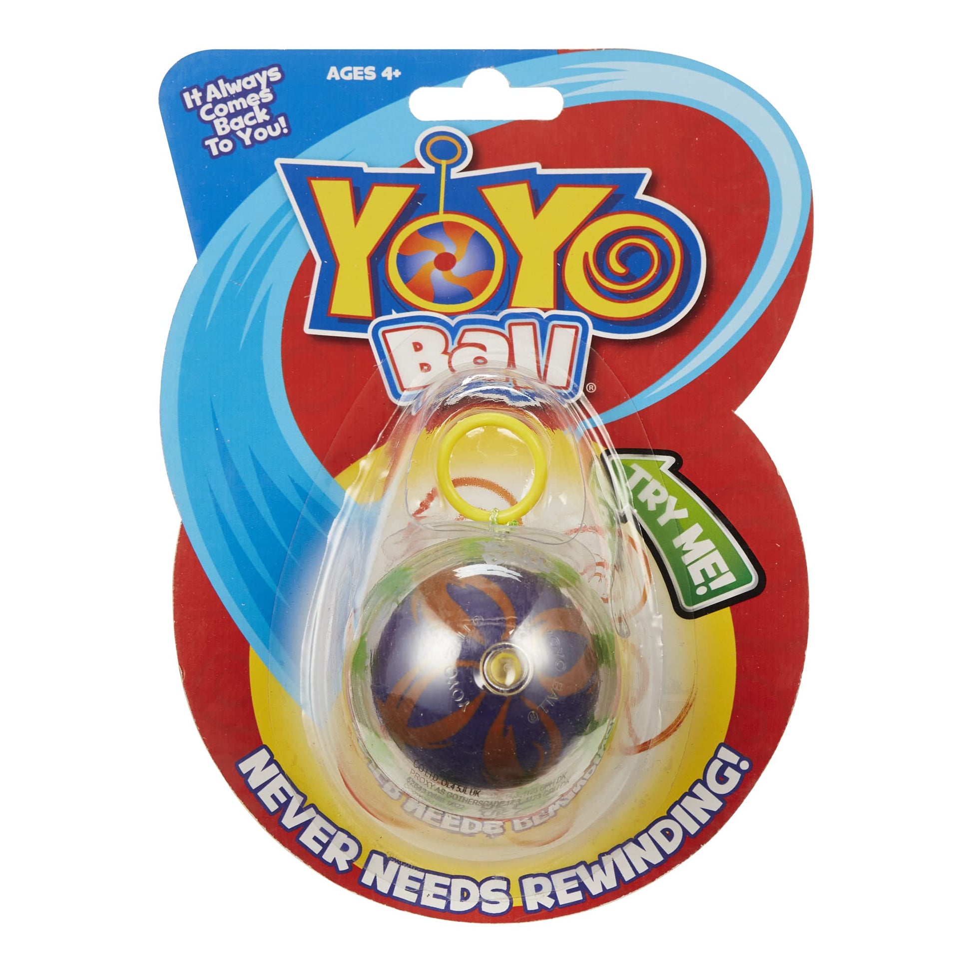Beginner friendly yoyo ball in assorted patterns