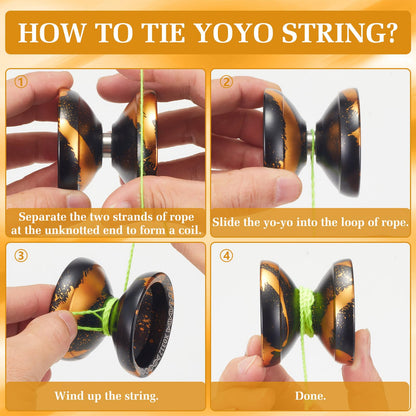 Full set of Yoyostudio X0312 yoyo accessories on display