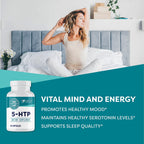Vimergy 5-HTP dietary supplement label details and ingredients