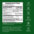 BrainMD supplement bottle label ingredients nutrition panel