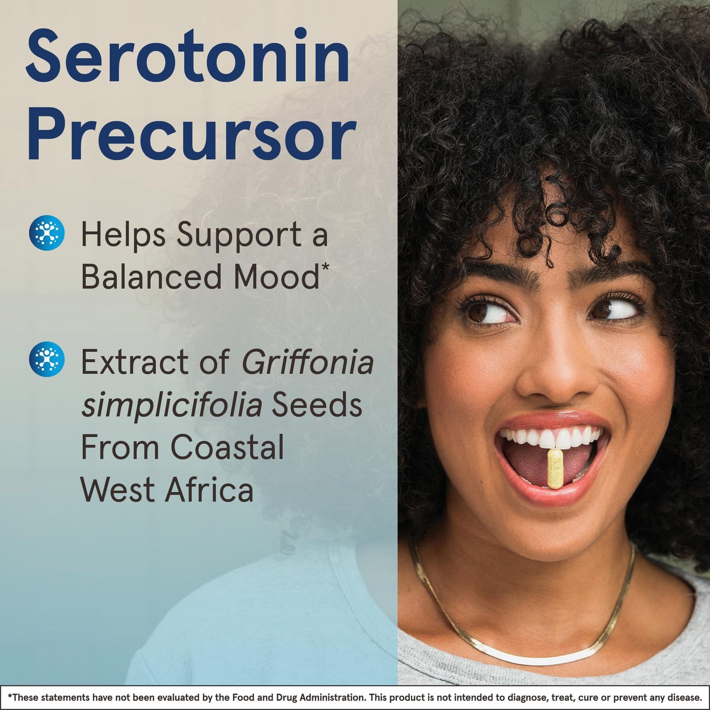 Jarrow Formulas 5-HTP 100mg ingredient label details