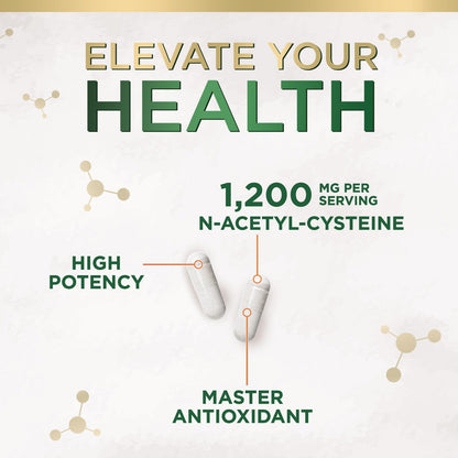 USA imported NAC supplement for liver detoxification and immune defense