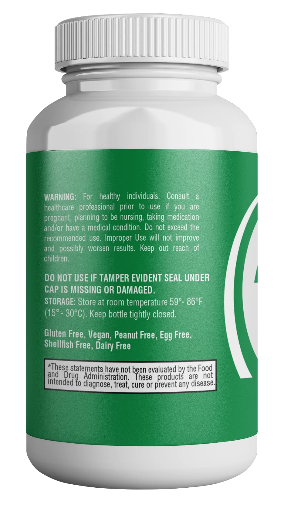 USA imported HealthLife N-Acetyl L-Cysteine allergen free formula specifications
