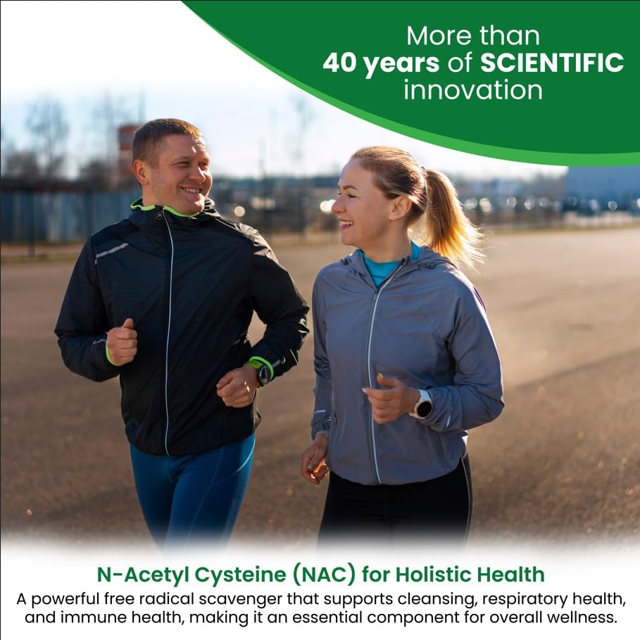 HealthLife N-Acetyl L-Cysteine 600mg bottle full package overview
