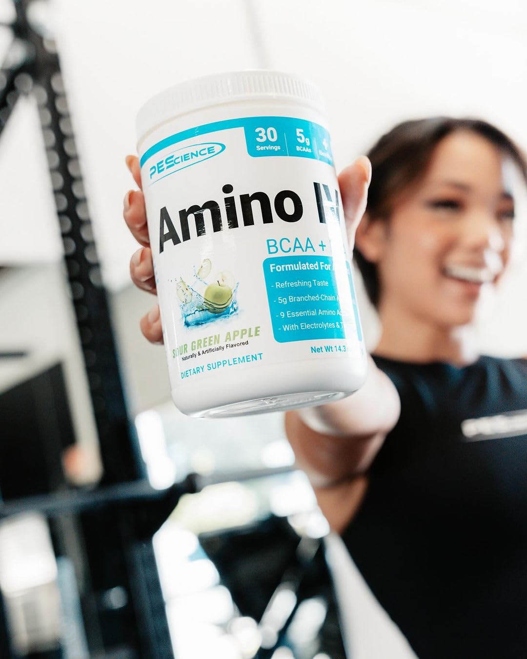 PEScience Amino IV branding and flavor details