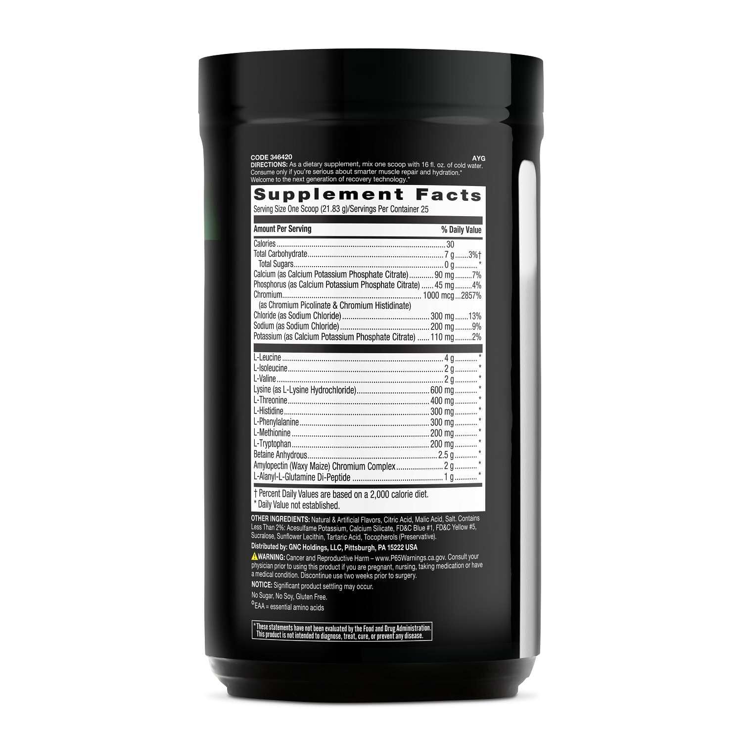 Beyond Raw Precision Amino supplement powder tub