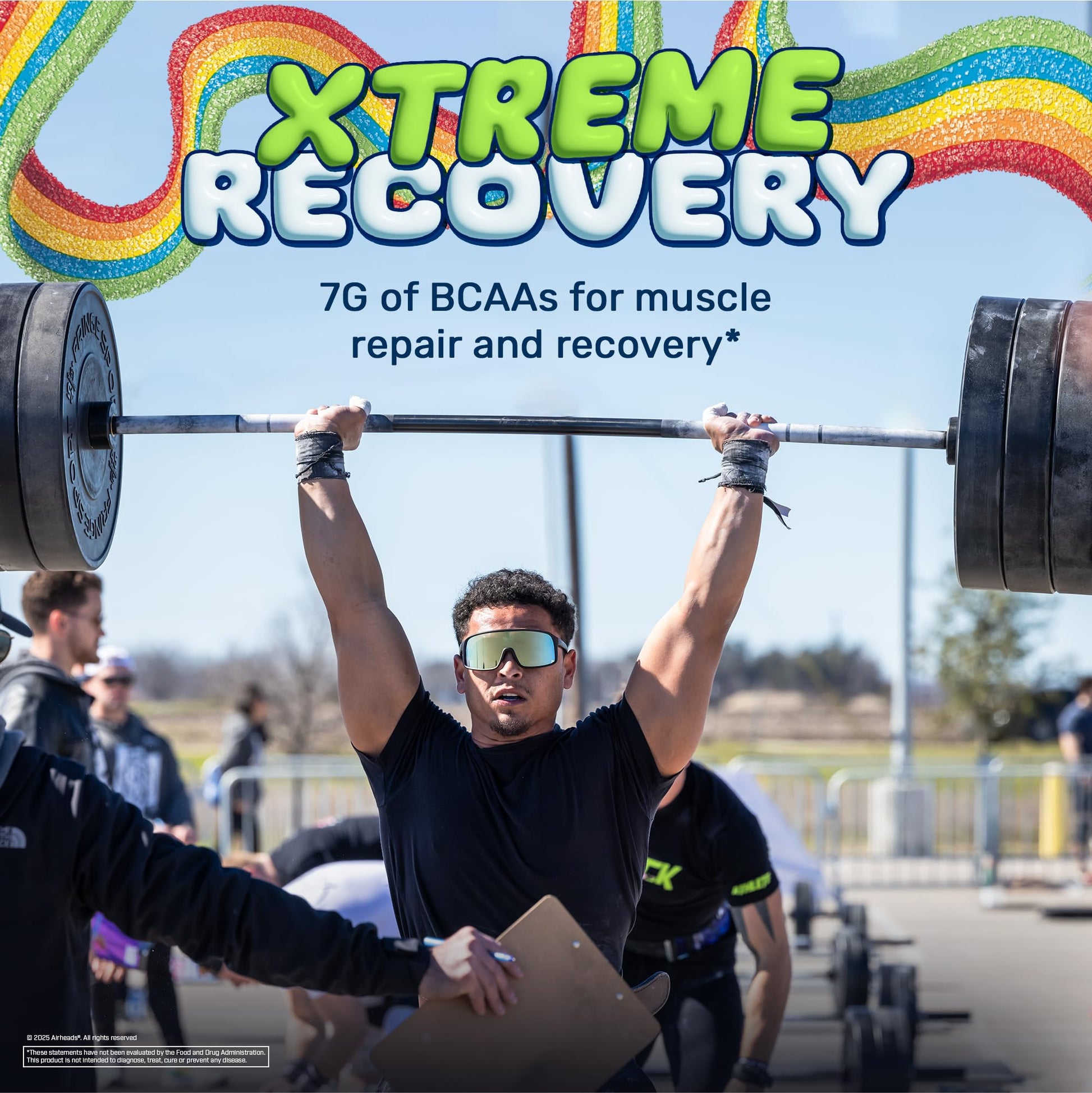 Xtend BCAA Airheads edition powder texture