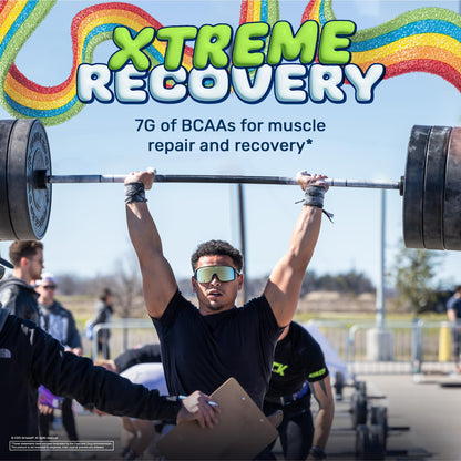 Xtend BCAA Airheads edition powder texture