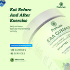 Yuulai Biyode Parhaat Eaa Gummies dietary attributes icons showing sugar-free and gluten-free.