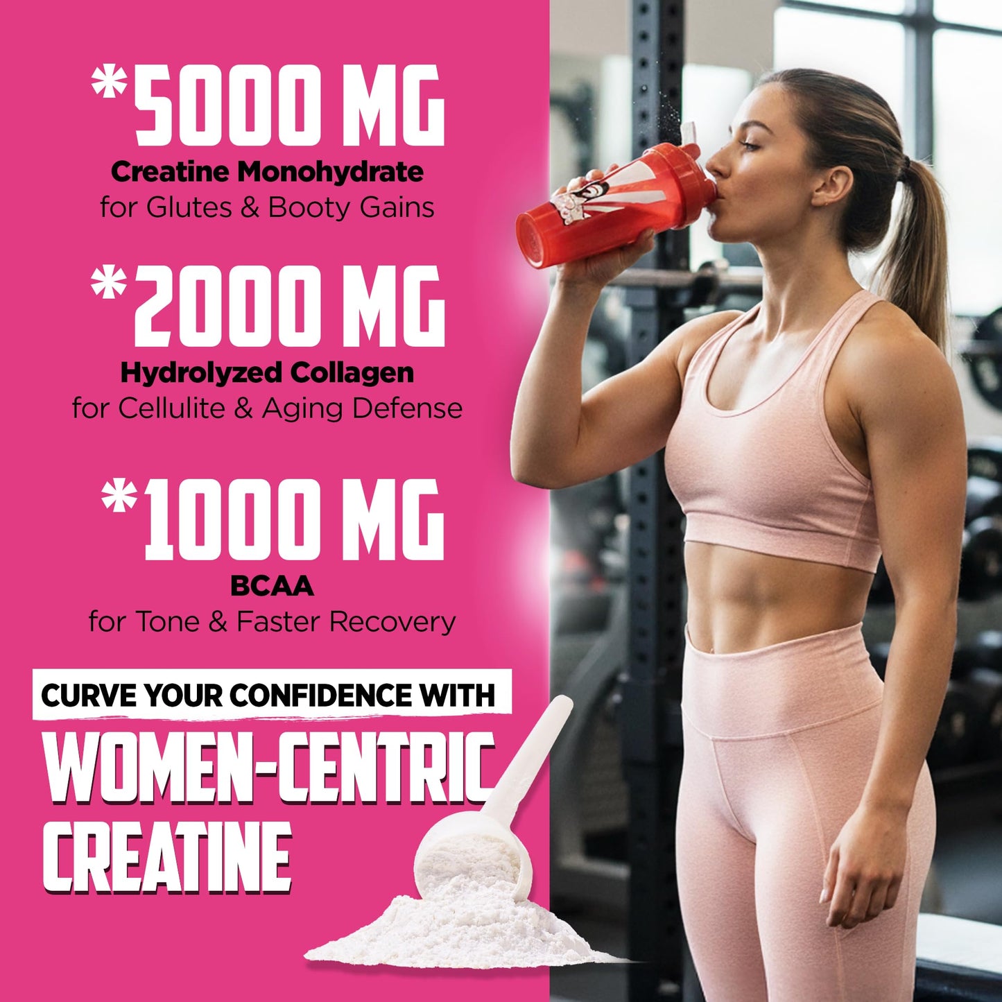 Old School Labs women fitness supplement lifestyle shot