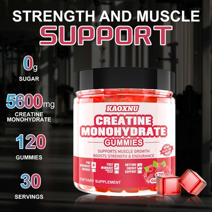 Product usage instructions on Kaoxnu creatine packaging