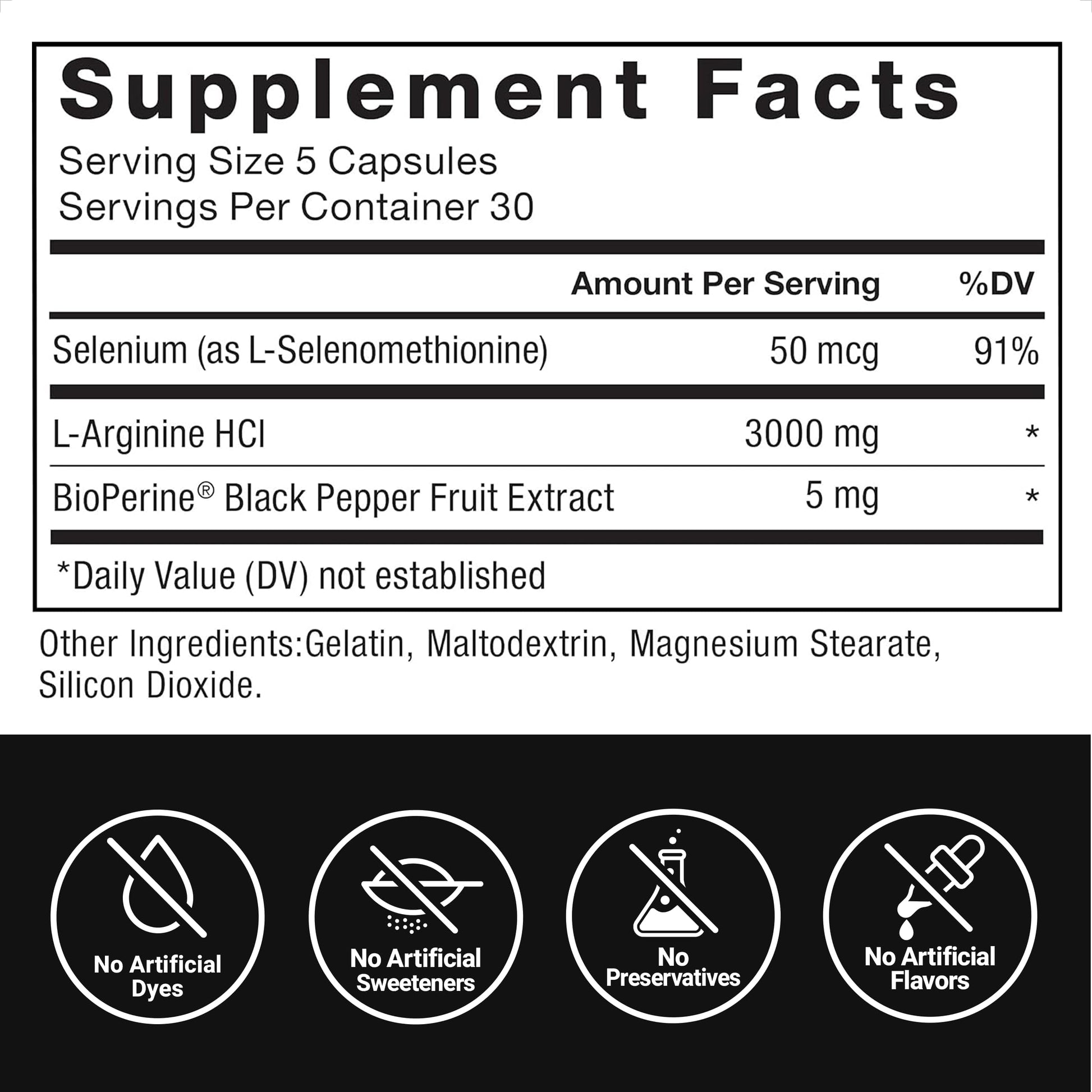 Top angle view of Force Factor muscle and blood flow supplement bottle showing the cap seal.