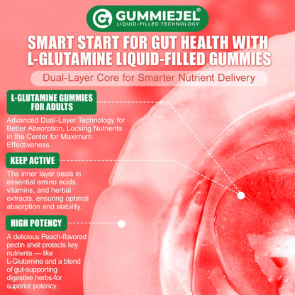 Nextdia L-Glutamine 1200mg bottle packaging details