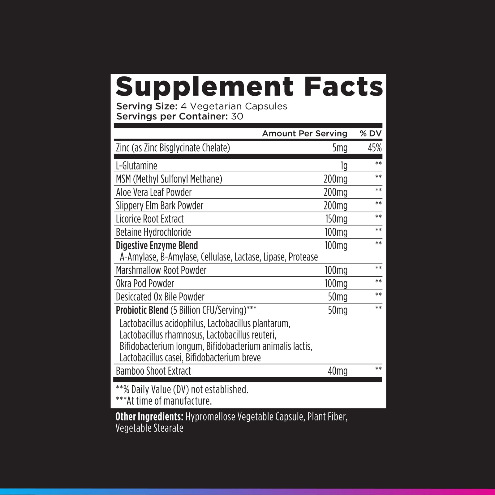 Livingood Daily premium digestive health supplement bottle