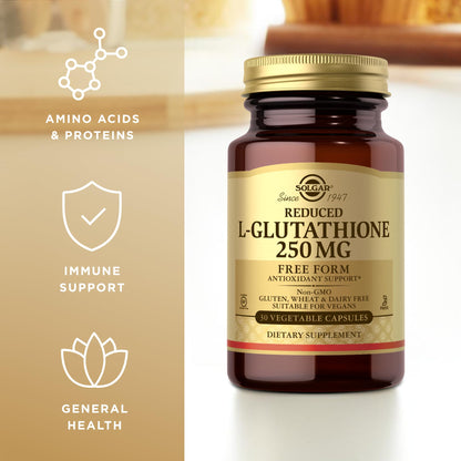 Authentic Solgar L-Glutathione USA imported supplement