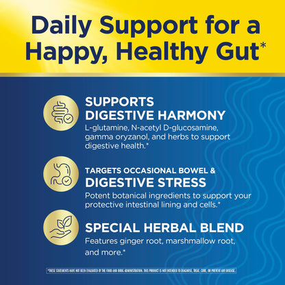 Renew Life IntestiNew digestive health formula label close up