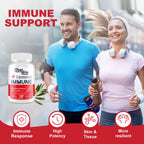 Packaging overview of CyberCerix 120 capsule immunity support dietary product