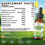 Elysx L-Lysine liquid supplement bottle showing dropper cap and label details