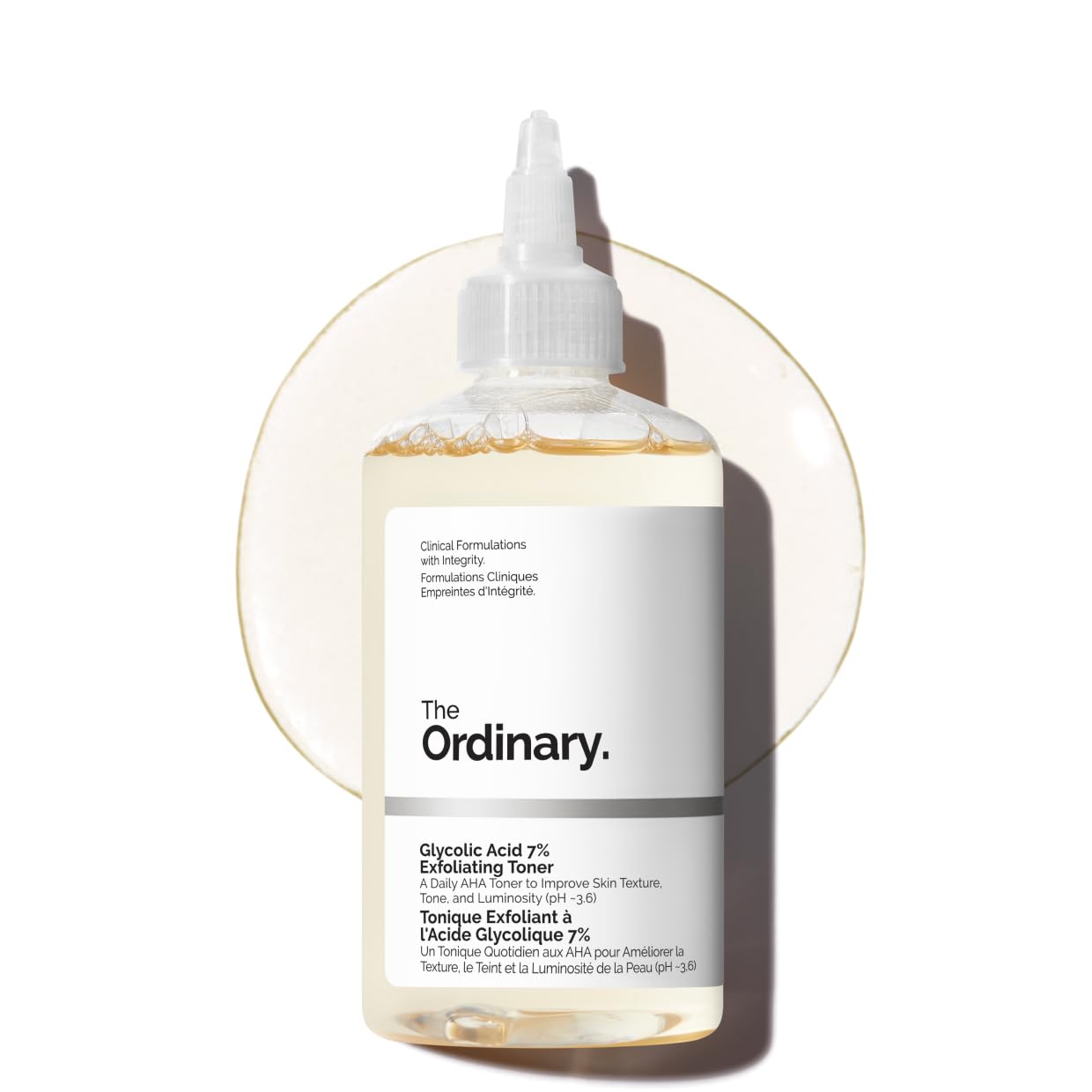 The Ordinary Glycolic Acid 7% Exfoliating Toner for Radiant Skin 240 mL