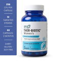 Klaire Labs Ther-Biotic Women's Probiotic 60 capsules - 25 billion CFU 10 strains vaginal health pH balance