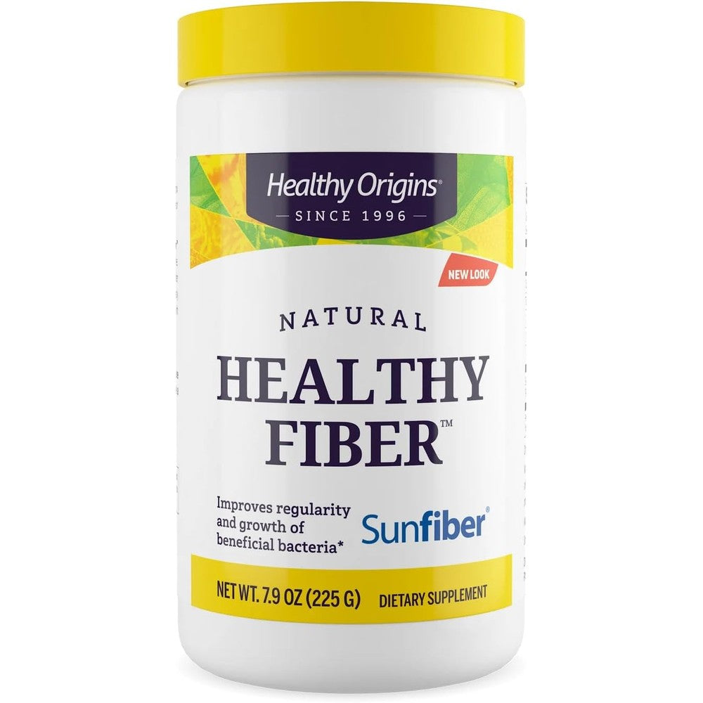 Healthy Origins Healthy Fiber Prebiotic Powder front view packaging