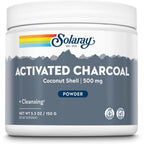 Solaray Activated Coconut Charcoal Powder for digestive tract support