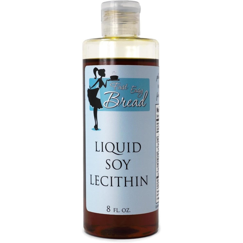 Fast Easy Bread liquid soy lecithin front view packaging