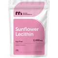 Micro Ingredients Sunflower Lecithin 2400mg pouch front view showing soy free softgels