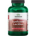Swanson Sunflower Lecithin 1200 mg 90 Softgels front view bottle