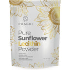 Puagri Pure Sunflower Lecithin Powder front view packaging for natural food emulsification