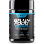 Snap Supplements Brain Booster Nootropic capsules bottle front view