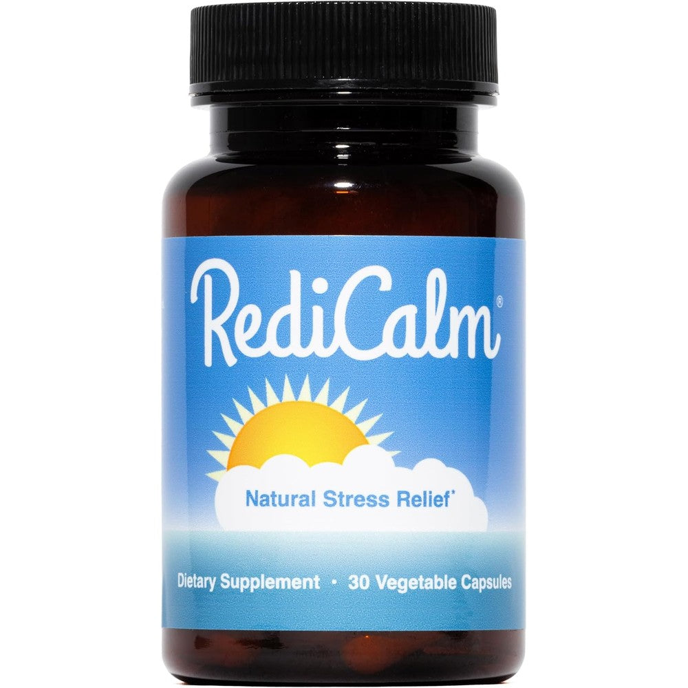 RediCalm Natural Stress Relief Supplement front view bottle