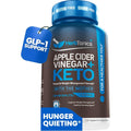 Herbtonics Apple Cider Vinegar and Keto BHB Capsules front view bottle packaging
