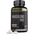 Justified Laboratories Maasalong Max 1600MG capsules front bottle view