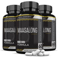 Justified Laboratories Maasalong Advanced Men's Health Formula front view supplement bottle