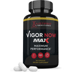 Justified Laboratories Vigor Now Max 60 Capsules front view bottle