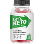 Kivus Let's Keto Apple Cider Vinegar Gummies front view packaging container