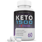 Justified Laboratories Advanced Keto 1500 Extreme front bottle view