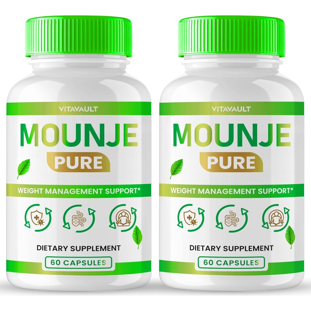 Vitavault Mounje Pure Keto Capsules front view advanced formula weight management supplement.