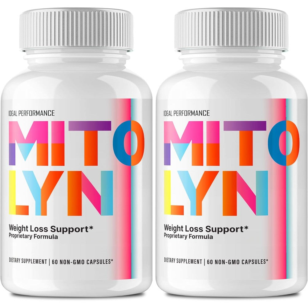 Gold Nutra Mitolyn Weight Loss Pills front view two pack for keto metabolic support