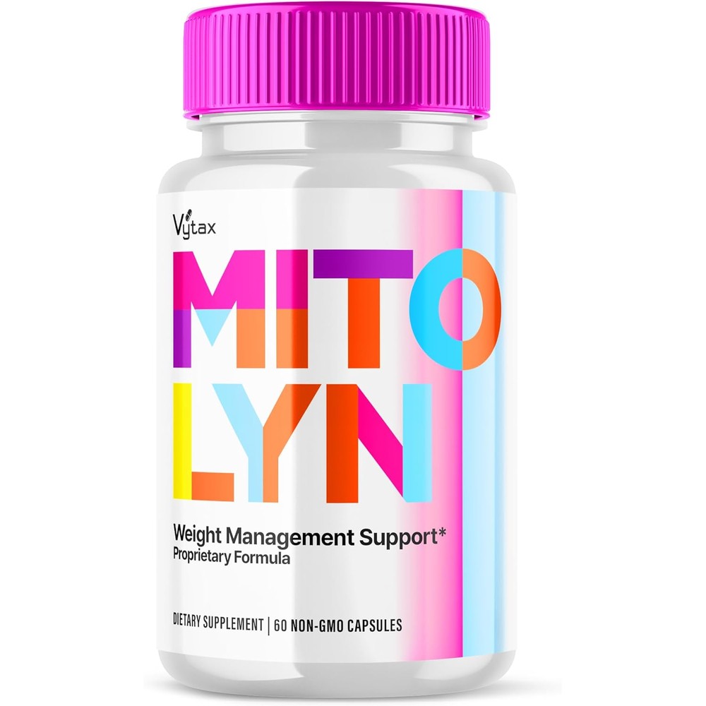 CNBEIAN Mitolyn Weight Management System front view bottle of imported advanced keto capsules for metabolism support