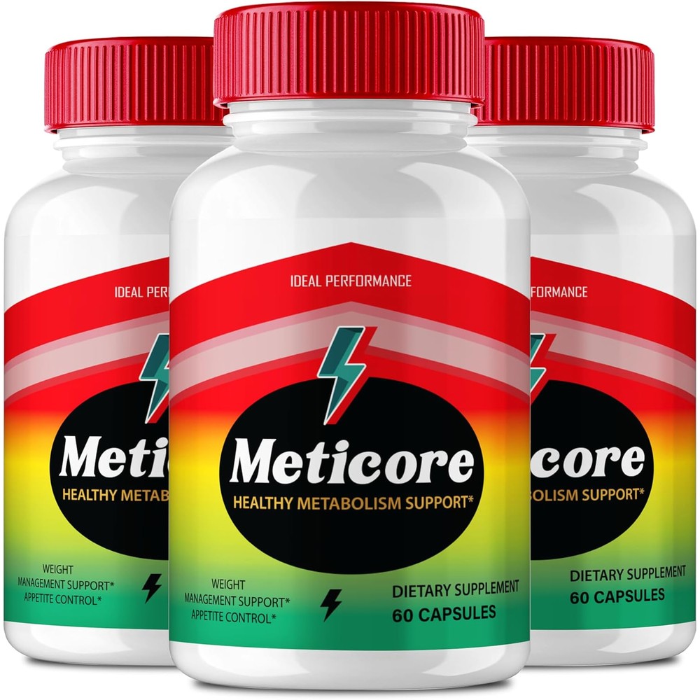 Ideal Performance Meticore Keto Advanced Formula front view weight management supplement bottle