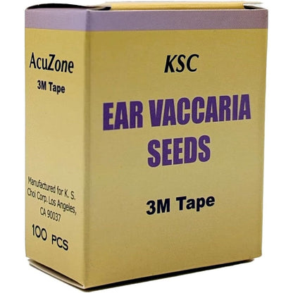 KS Acuzone Ear Vaccaria Seeds front box view showing 100 pieces count